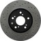 Centric Parts Sport Cross Drilled Brake Rotor, 128.40057R 128.40057R - alternate 1